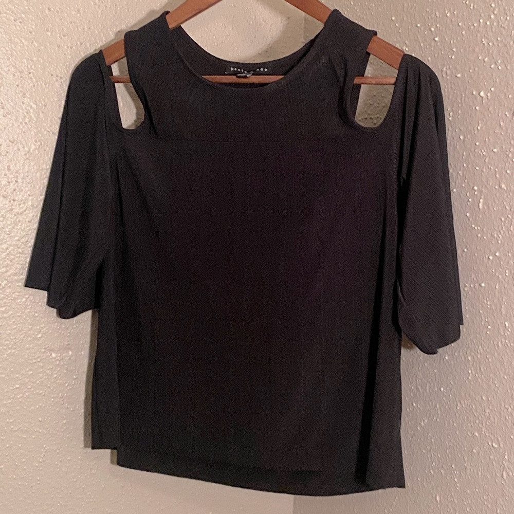 Black dress shirt
